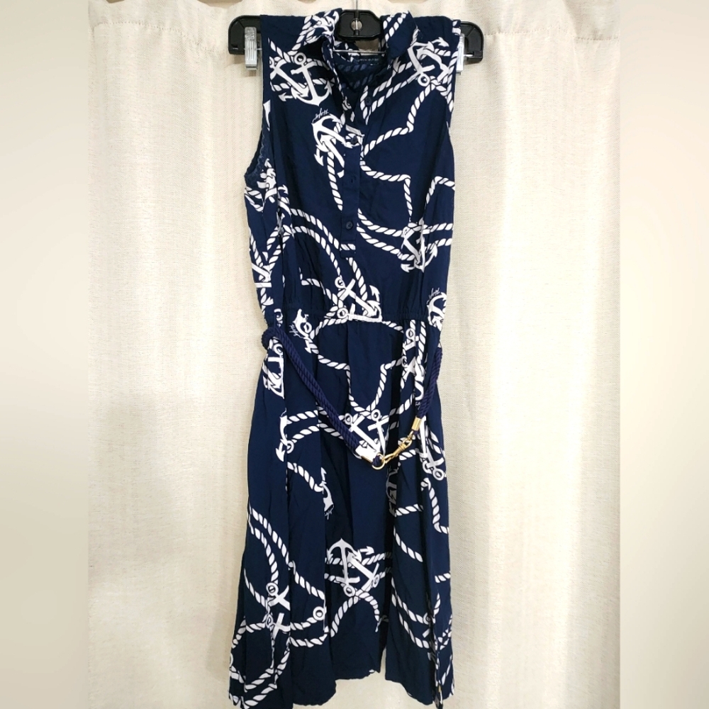 Tommy Hilfiger anchor dress SIZE S/P